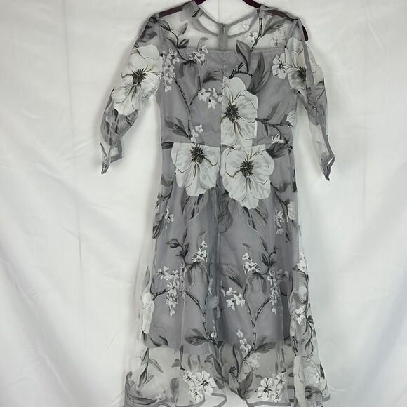 Sheer Floral Dress  - Picture 4 of 7